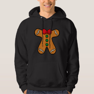 Gingerbread Man Body Costume for Halloween or Chri Hoodie