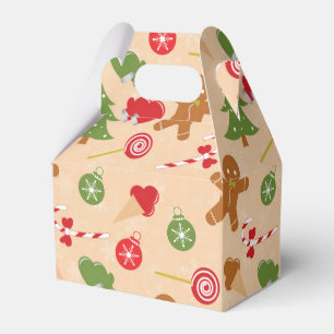 Gingerbread Man, Candy and ice cream Favour Box
