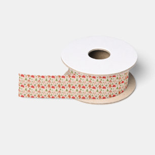 Gingerbread Man,Candy mints and ice cream Satin Ribbon