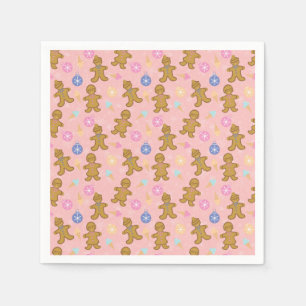 Gingerbread Man,Christmas balls Napkin