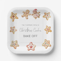 Gingerbread Man Christmas Cookie Bake Off Party