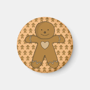 GingerBread Man Christmas Cookie Magnet