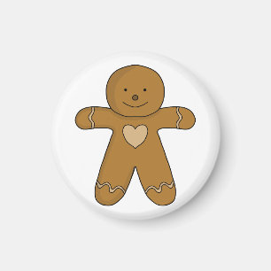 GingerBread Man Christmas Cookie Magnet