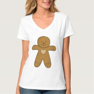 GingerBread Man Christmas Cookie T-Shirt
