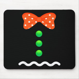 Gingerbread Man Christmas Costume For Kids &amp; A Mouse Mat