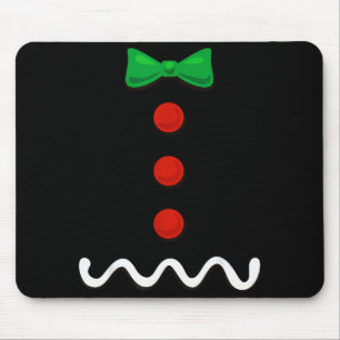 Gingerbread Man Christmas Costume Mouse Mat