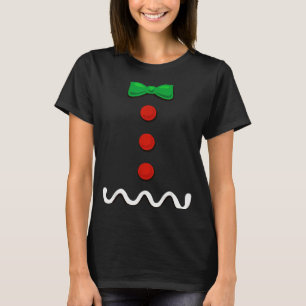 Gingerbread Man Christmas Costume T-Shirt