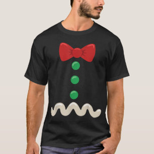 Gingerbread Man Christmas Costume T-Shirt
