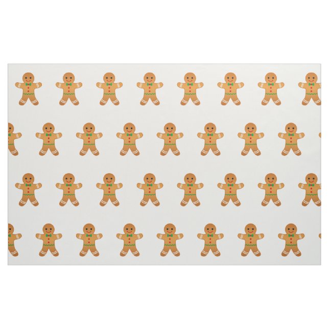 GINGERBREAD MAN - Christmas Fabric (Fat Quarter)
