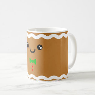 Gingerbread Man Christmas Holiday Coffee Mug
