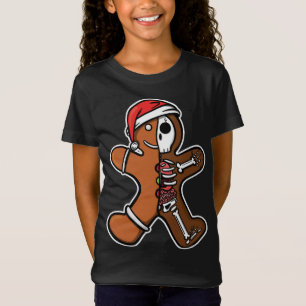 Gingerbread Man Christmas Internal Medicine Doctor T-Shirt