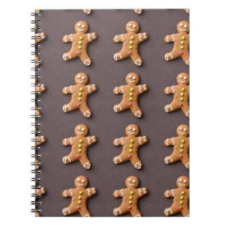 Gingerbread Man Christmas Notebook