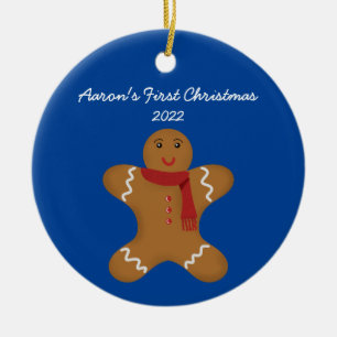 Gingerbread Man Christmas Ornament