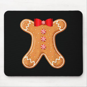 Gingerbread Man Cookie Costume Adult Kids Men Wome Mouse Mat