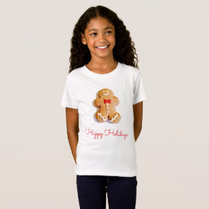 Gingerbread Man Cookie Holiday Xmas T-Shirt