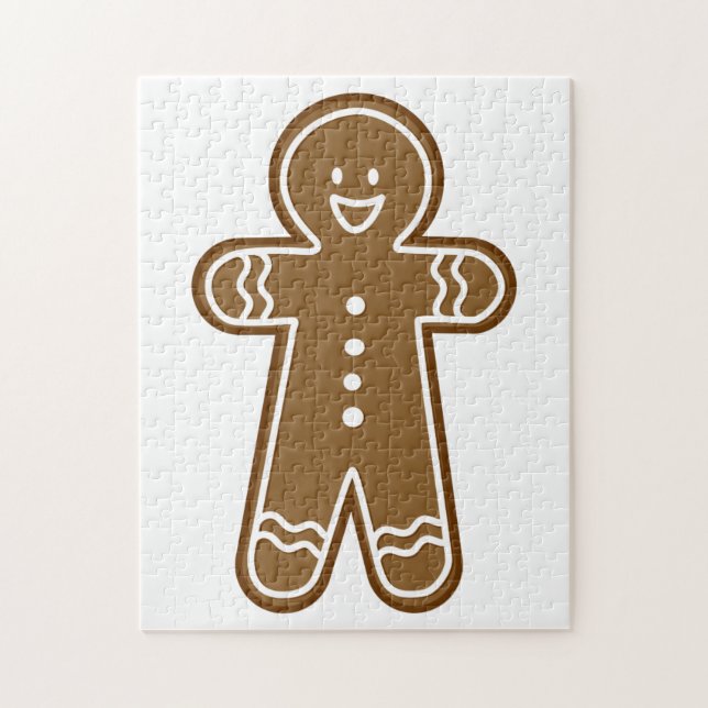 Gingerbread Man cookie Jigsaw Puzzle (Vertical)