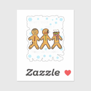 Gingerbread Man Cookie My Butt Hurts Funny Christm