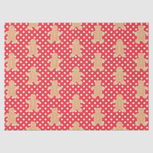 Gingerbread Man Cookie  Tissue Paper