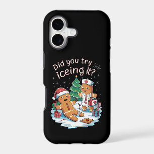 Gingerbread Man Cookie Ugly Sweater Oh Snap Xmas