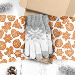 Gingerbread Man Cookies Cute Christmas Tissue Paper<br><div class="desc">Wrap your gifts in holiday cheer with this adorable tissue paper. Featuring a playful pattern of gingerbread men cookies,  candy canes,  and other festive treats,  this tissue paper adds a sweet touch to your Christmas presents. Perfect for creating a delightful presentation for your loved ones.</div>