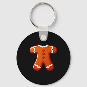 Gingerbread Man Costume Adult Kids Men Women Cooki Key Ring