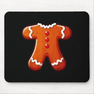 Gingerbread Man Costume Adult Kids Men Women Cooki Mouse Mat