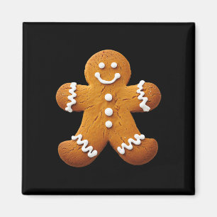 Gingerbread Man Costume Funny Halloween Christmas  Magnet
