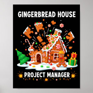 Gingerbread Man Costume, Gingerbread House Project Poster