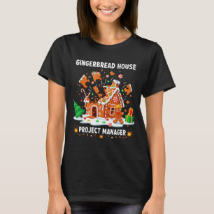 Gingerbread Man Costume, Gingerbread House Project T-Shirt