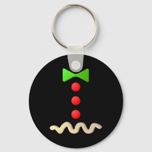 Gingerbread Man Costume Halloween Costume Key Ring