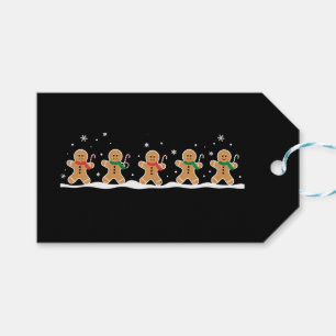 Gingerbread Man Cute Christmas Holiday Baker Gift Tags