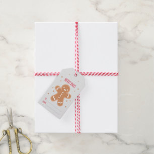 Gingerbread Man Gift Tags