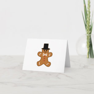 Gingerbread Man Holiday Card