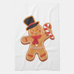 GingerBread Man Kitchen Towel