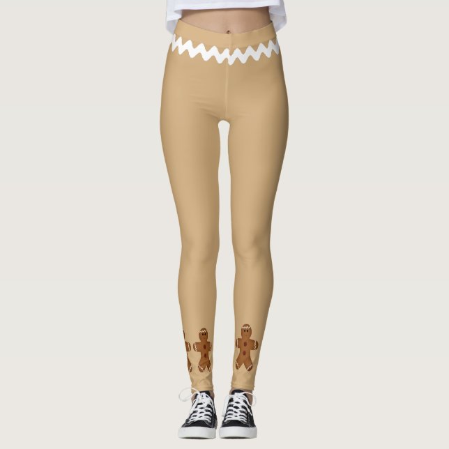 Gingerbread Man Leggings (Front)