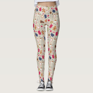 Gingerbread Man Leggings