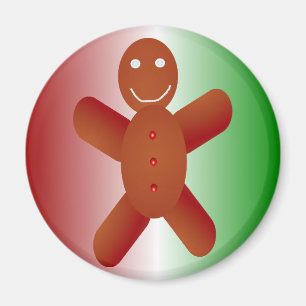 Gingerbread Man Magnet