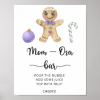Gingerbread man \ Mum-osa bar 