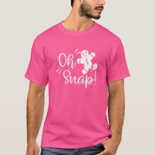 Gingerbread Man Oh Snap Christmas Cookie Costume B T-Shirt