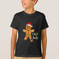 Gingerbread Man - Oh Snap Funny Cute Christmas