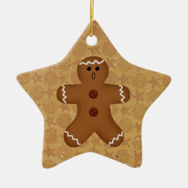 Gingerbread Man Ornament (Front)