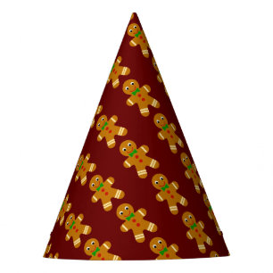 Gingerbread Man Party Hat