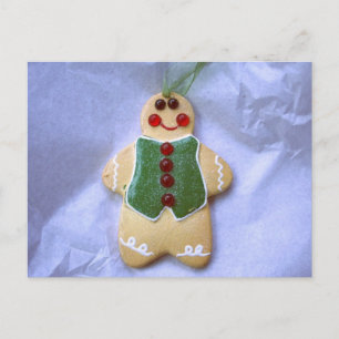 Gingerbread Man Postcard