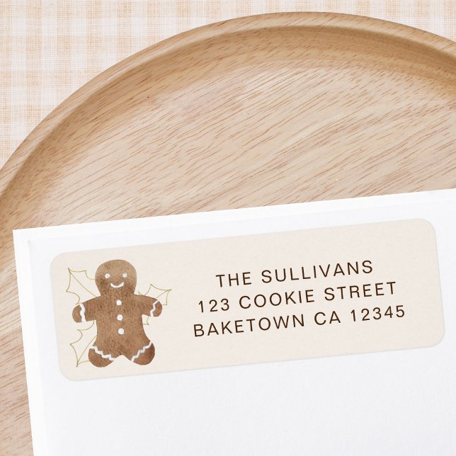 Gingerbread Man Return Address (Creator Uploaded)