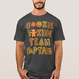 Gingerbread Man Squad Bakery COOKIE BAKING Team CA T-Shirt