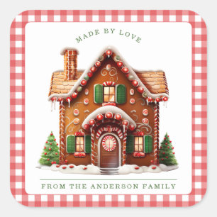 Gingerbread Man Sticker