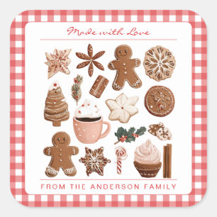 Gingerbread Man Sticker