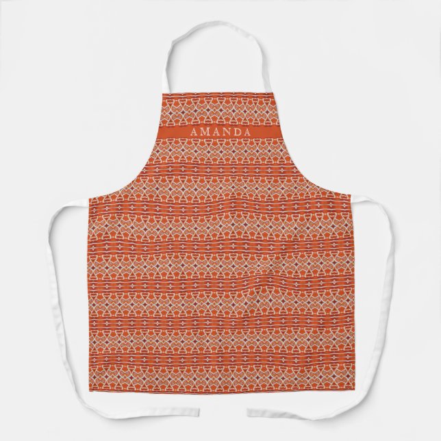 GINGERBREAD Medium All-Over-Print Apron (Front)