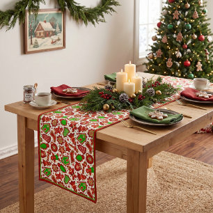 Gingerbread medium table runner