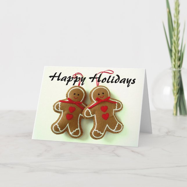 Gingerbread Men Card (Front)
